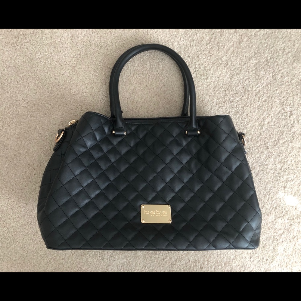 Bebe quilted purse